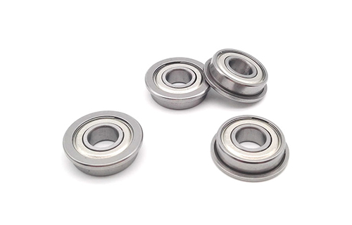 高精密F697zz/rs/rz/開式微型帶擋邊法蘭軸承制造商_尺寸規格內徑7*外徑17mm 